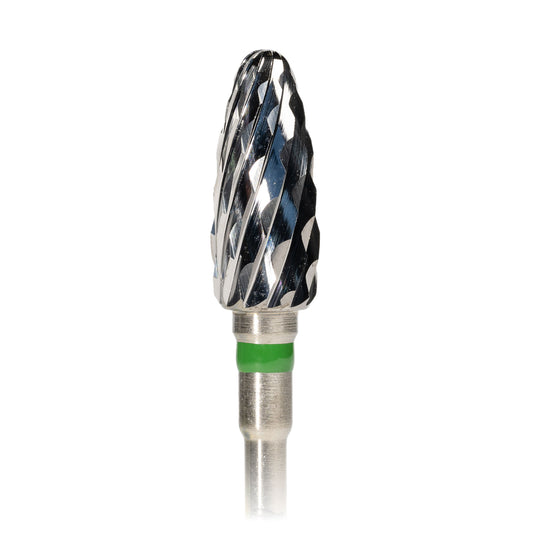 Podiatry Coarse Double Cut Carbide Bur (Ovoid) 425GX 060