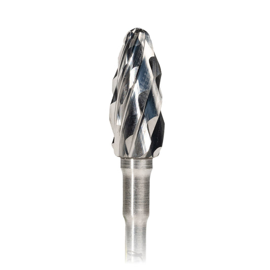 Podiatry Very Coarse Double Cut Carbide Bur (Ovoid) 425SGX 060
