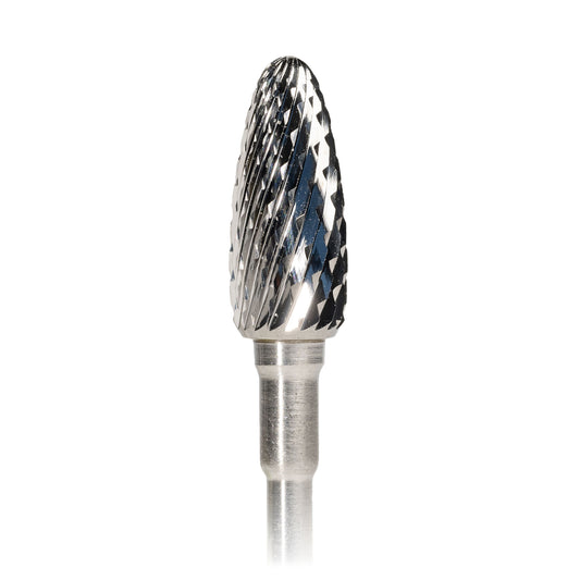 Podiatry Medium Double Cut Carbide Bur (Ovoid) 425X 060