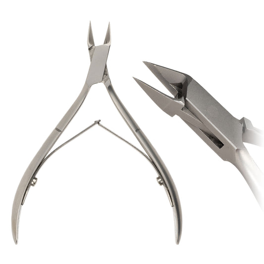 10 cm Podiatry Thin Nail Nippers (11 mm Straight Cut) 6-12RD Whole