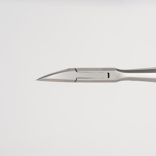 13 cm Podiatry Moderate Nail Nippers (17 mm Straight Cut) 66-32RD Jaw Profile