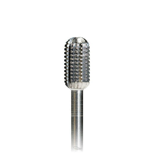 Podiatry Medium Cross Cut Stainless Steel Bur (Round Top Cylinder) 82RS 050