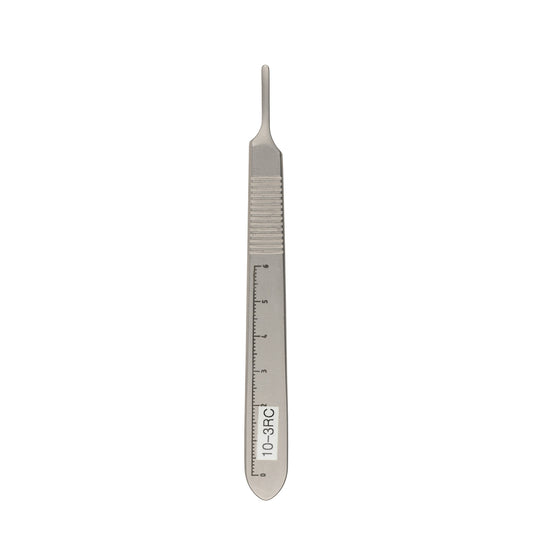 Podiatry Scalpel Handle 10-3RC With Measuring Marks