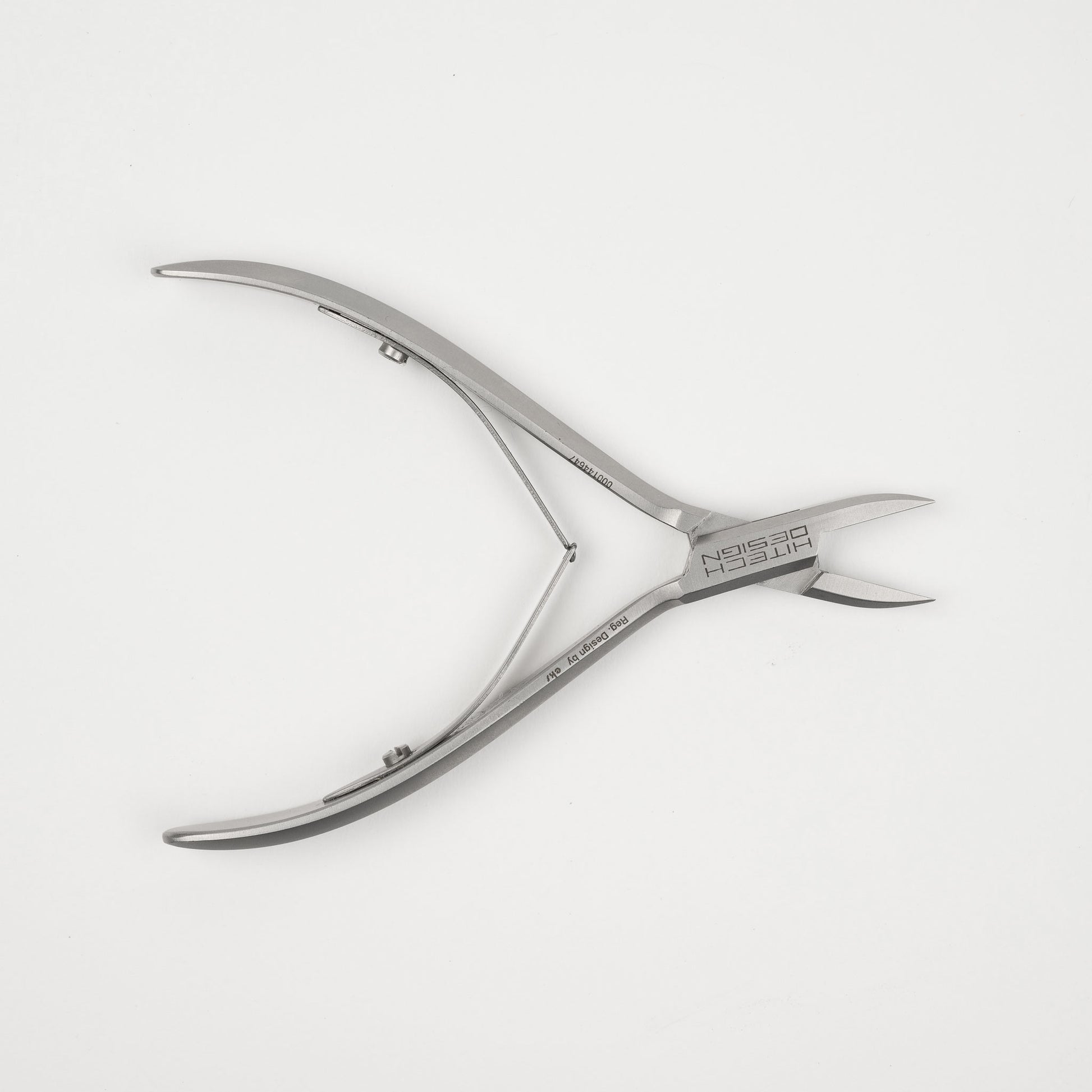 11.5 cm Podiatry Moderate Nail Nippers (15 mm Straight Cut) 66-22RD Whole Overhead View